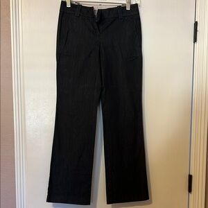 LOFT Dress Dark Denim Pants for a Trendy Look